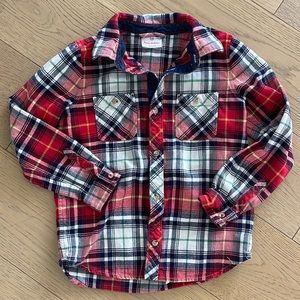 Hanna Andersson button down flannel
